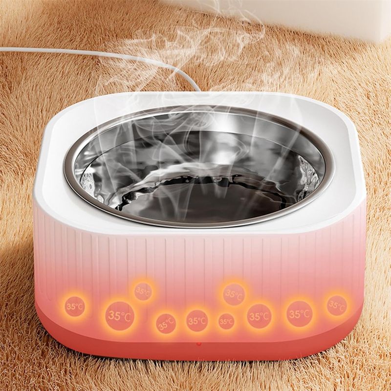 IntiMeg Distributeur d'eau chauffante pour chien et chat