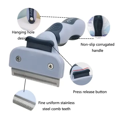 IntiMeg Brosse anti-mue pour chats