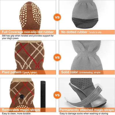 IntiMeg Chaussettes de protection pour chien