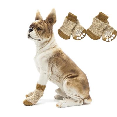 IntiMeg Chaussettes de protection en coton pour chien