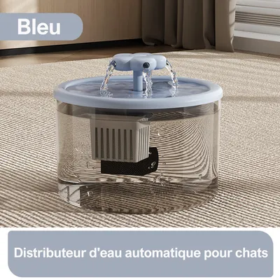 Distributeur d'eau Automatique pour Chats et Chiens Intérieurs
