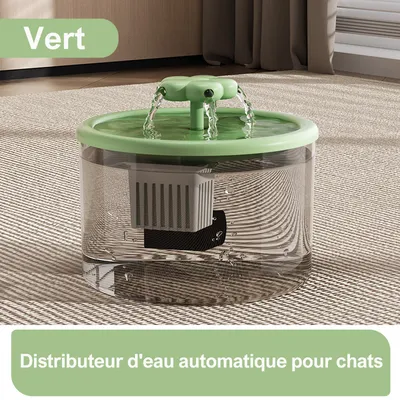 Distributeur d'eau Automatique pour Chats et Chiens Intérieurs