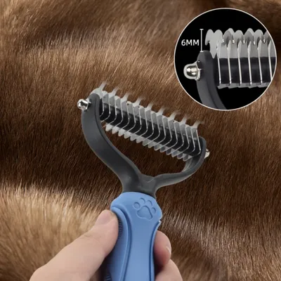 FurryFusion Brosse de toilettage pour chiens et chats