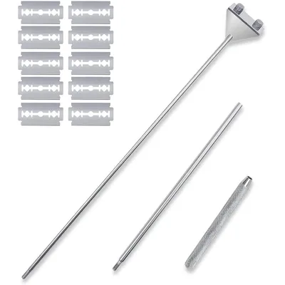 Extensible Acier Inoxydable Grattoir 65cm