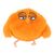 Peluche jouet housse en tissu orange