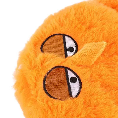 Peluche jouet housse en tissu orange