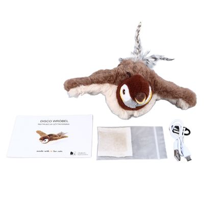 Oiseau tremblant biplan oscillant