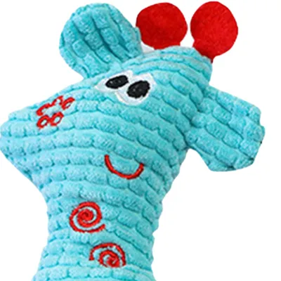 Corn Grain peluche jouet bleu