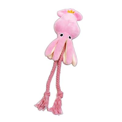 Jouet en peluche de poisson à huit pattes