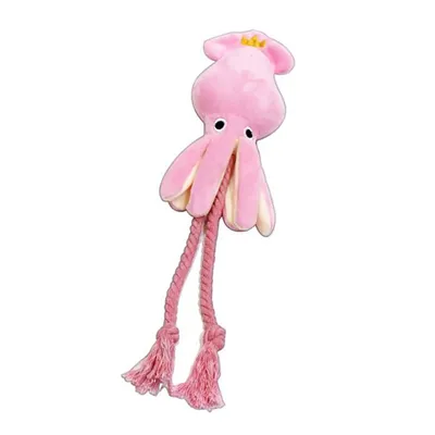 Jouet en peluche de poisson à huit pattes