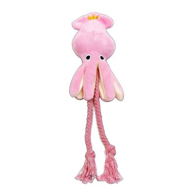 Jouet en peluche de poisson à huit pattes