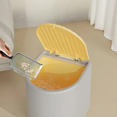 FurryFusion Poubelle à excréments pour chats