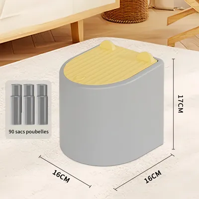 FurryFusion Poubelle à excréments pour chats