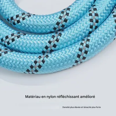 FurryFusion Laisse réfléchissante pour chien de 3 m