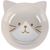 Gamelle pour Chats Kapo céramique Gris Rond