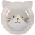 Gamelle pour Chats Kapo céramique Gris Rond
