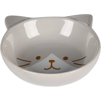 Gamelle pour Chats Kapo céramique Gris Rond Gamelle pour Chats Kapo céramique Gris Rond