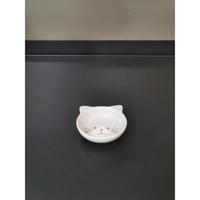 Gamelle pour Chats Kapo céramique Gris Rond