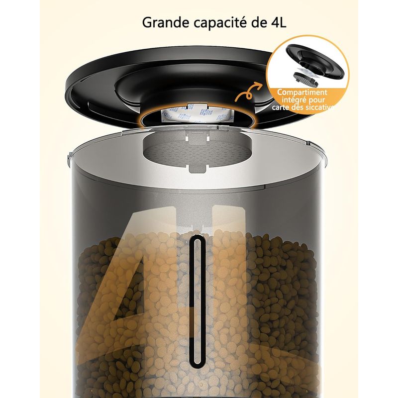 Distributeur Automatique de Nourriture pour Chat