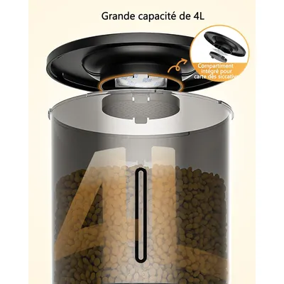Distributeur Automatique de Nourriture pour Chat