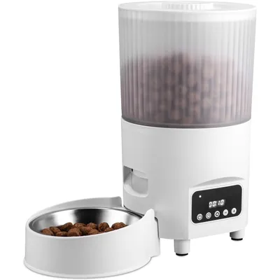 Minuterie Programmable Distributeur De Croquettes pour Chat Minuterie Programmable Distributeur De Croquettes pour Chat