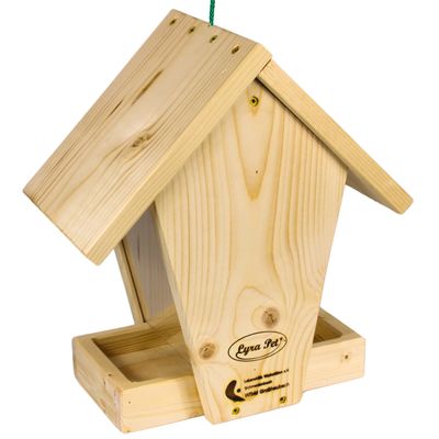 Lyra Pet® Mangeoire pour oiseaux Hugos Fly In - Fait main