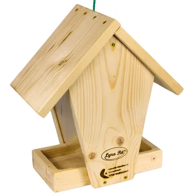 Lyra Pet® Mangeoire pour oiseaux Hugos Fly In - Fait main