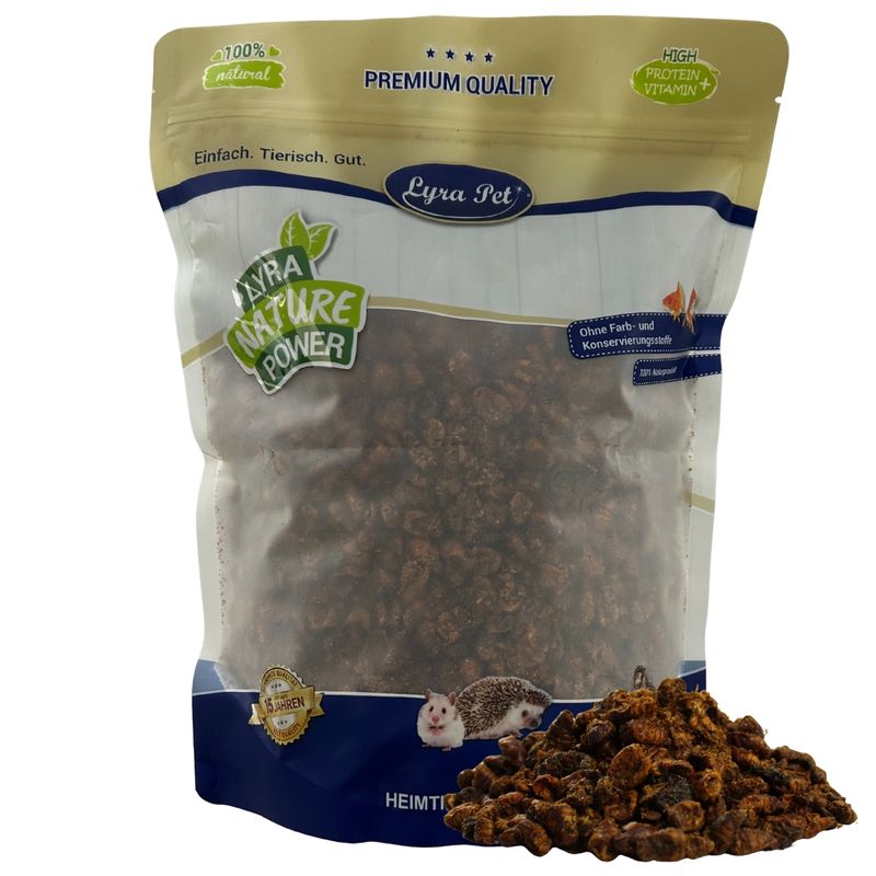 Lyra Pet® Seidenraupen getrocknet
