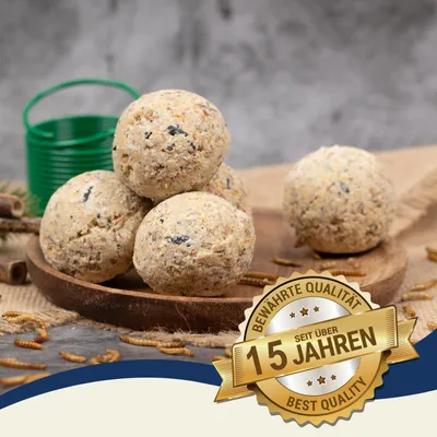Lyra Pet® Meisenknödel Protein Boost mit Mehlwürmern ohne Netz à 90 g Lyra Pet® Meisenknödel Protein Boost mit Mehlwürmern ohne Netz à 90 g
