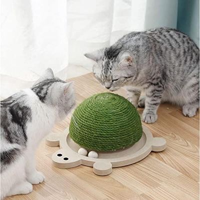 ZENITHMIND 40*33*20cm Generic Griffoir pour chat en forme de tortue