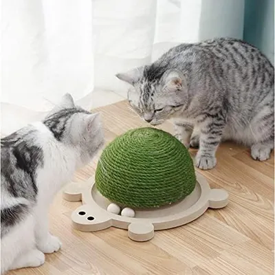 ZENITHMIND 40*33*20cm Generic Griffoir pour chat en forme de tortue