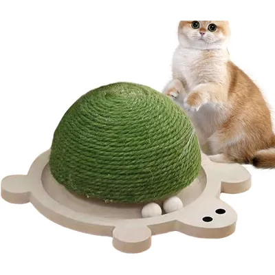 ZENITHMIND 40*33*20cm Generic Griffoir pour chat en forme de tortue