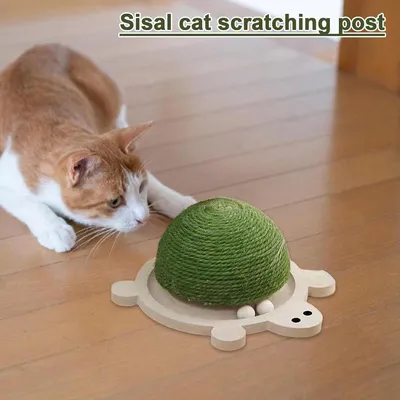 ZENITHMIND 40*33*20cm Generic Griffoir pour chat en forme de tortue