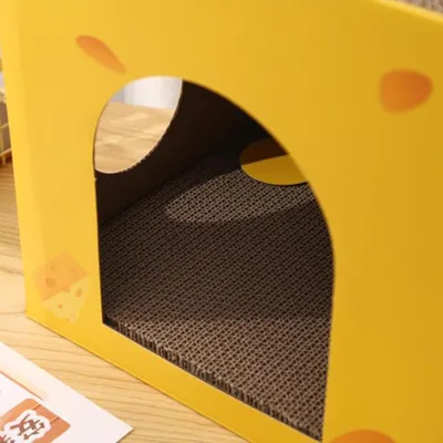 ZENITHMIND Abri en carton pour chat