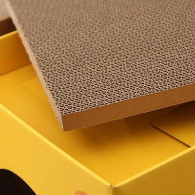 ZENITHMIND Abri en carton pour chat