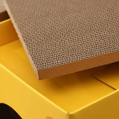 ZENITHMIND Abri en carton pour chat