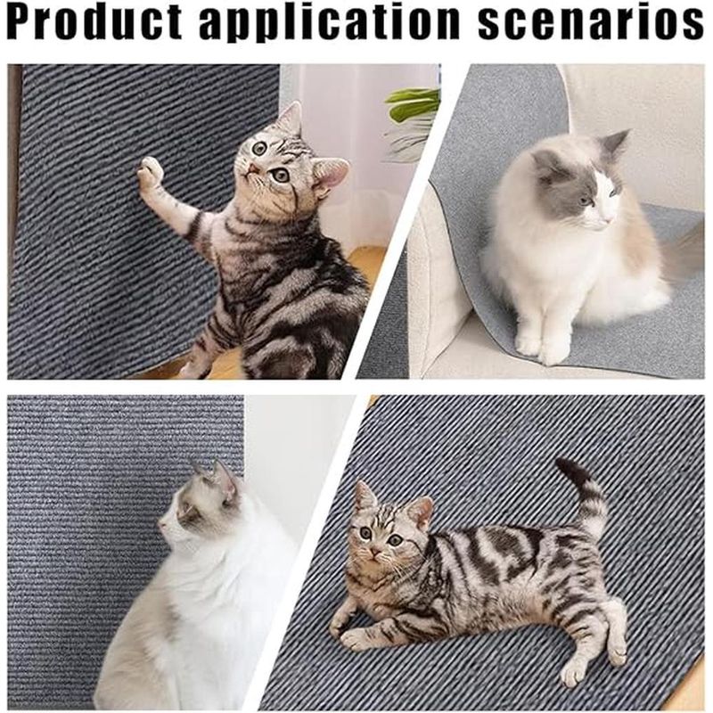 ZENITHMIND Tapis griffoir chat,tapis chat,griffoir chat,60 * 100cm