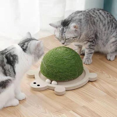 ZENITHMIND 29*24*14cm Generic Griffoir pour chat en forme de tortue