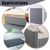 ZENITHMIND Tapis griffoir chat,tapis chat,griffoir chat,60 * 60cm