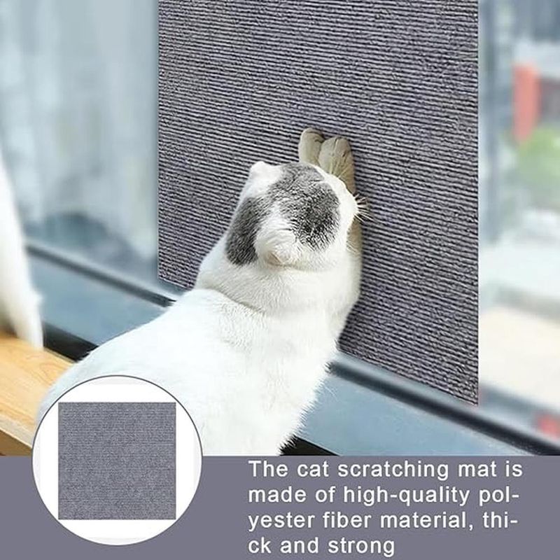 ZENITHMIND Tapis griffoir chat,tapis chat,griffoir chat,60 * 60cm