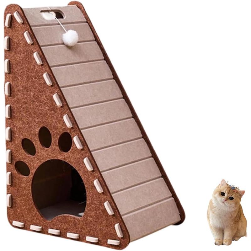 ZENITHMIND Griffoir en Feutre pour Chat