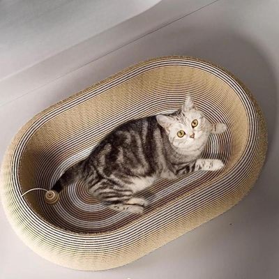ZENITHMIND Griffoir pour Chat avec Jouet Interactif