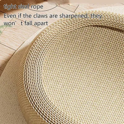ZENITHMIND Tapis à gratter en Sisal for Chats d'intérieur