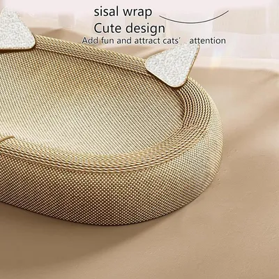 ZENITHMIND Tapis à gratter en Sisal for Chats d'intérieur