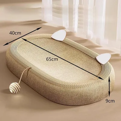 ZENITHMIND Tapis à gratter en Sisal for Chats d'intérieur ZENITHMIND Tapis à gratter en Sisal for Chats d'intérieur