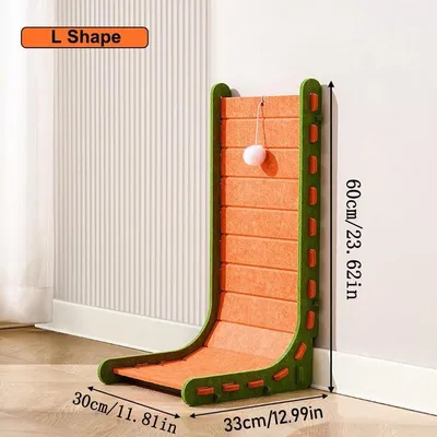 ZENITHMIND Griffoir en feutre pour chats d'intérieur ZENITHMIND Griffoir en feutre pour chats d'intérieur