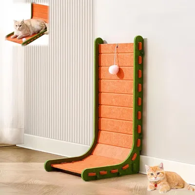 ZENITHMIND Griffoir en feutre pour chats d'intérieur