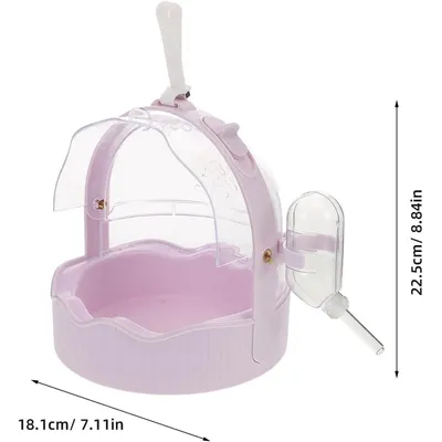 ZENITHMIND Cage de Transport pour Hamster violet