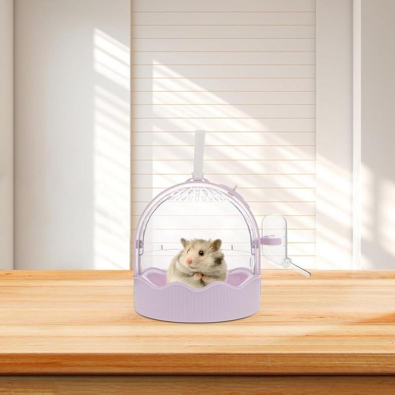 ZENITHMIND Cage de Transport pour Hamster violet