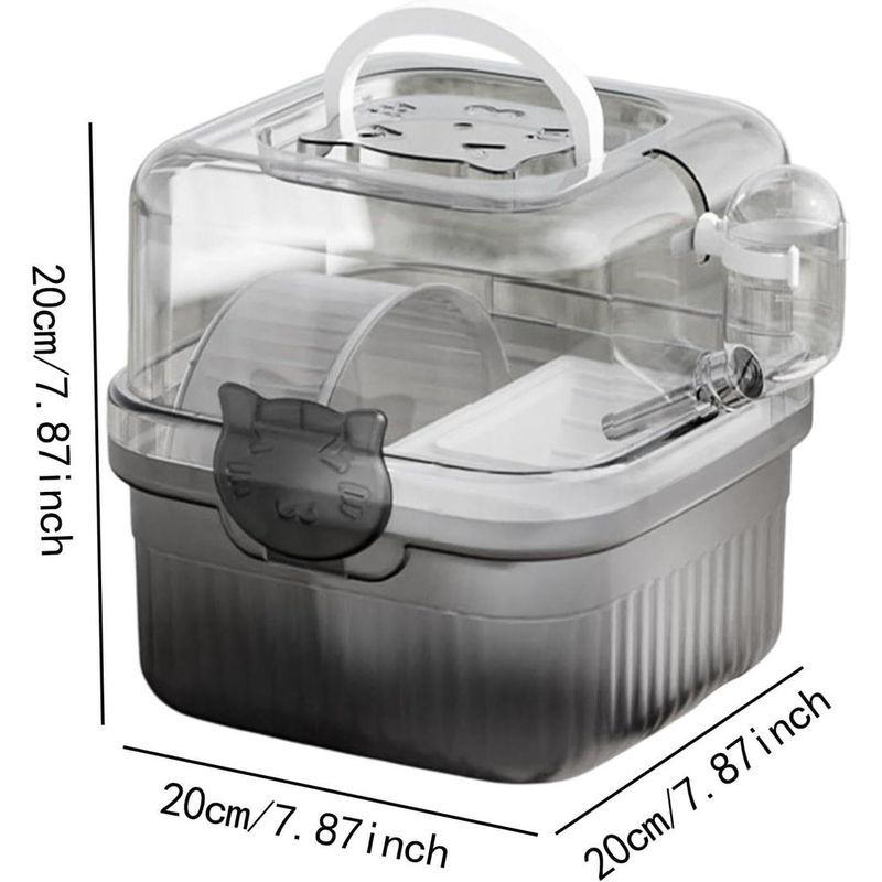 ZENITHMIND Cage du Hamster avec Enceinte